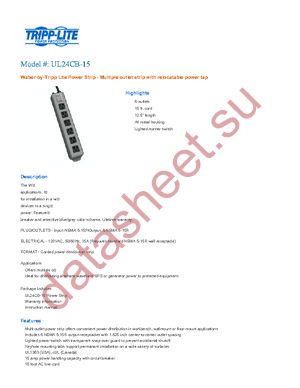 UL24CB-15 datasheet  